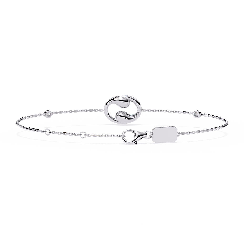 Elegant Zodiac Crab Claw Bracelet - The Cancer Sign Jewelry By Azuni & Company