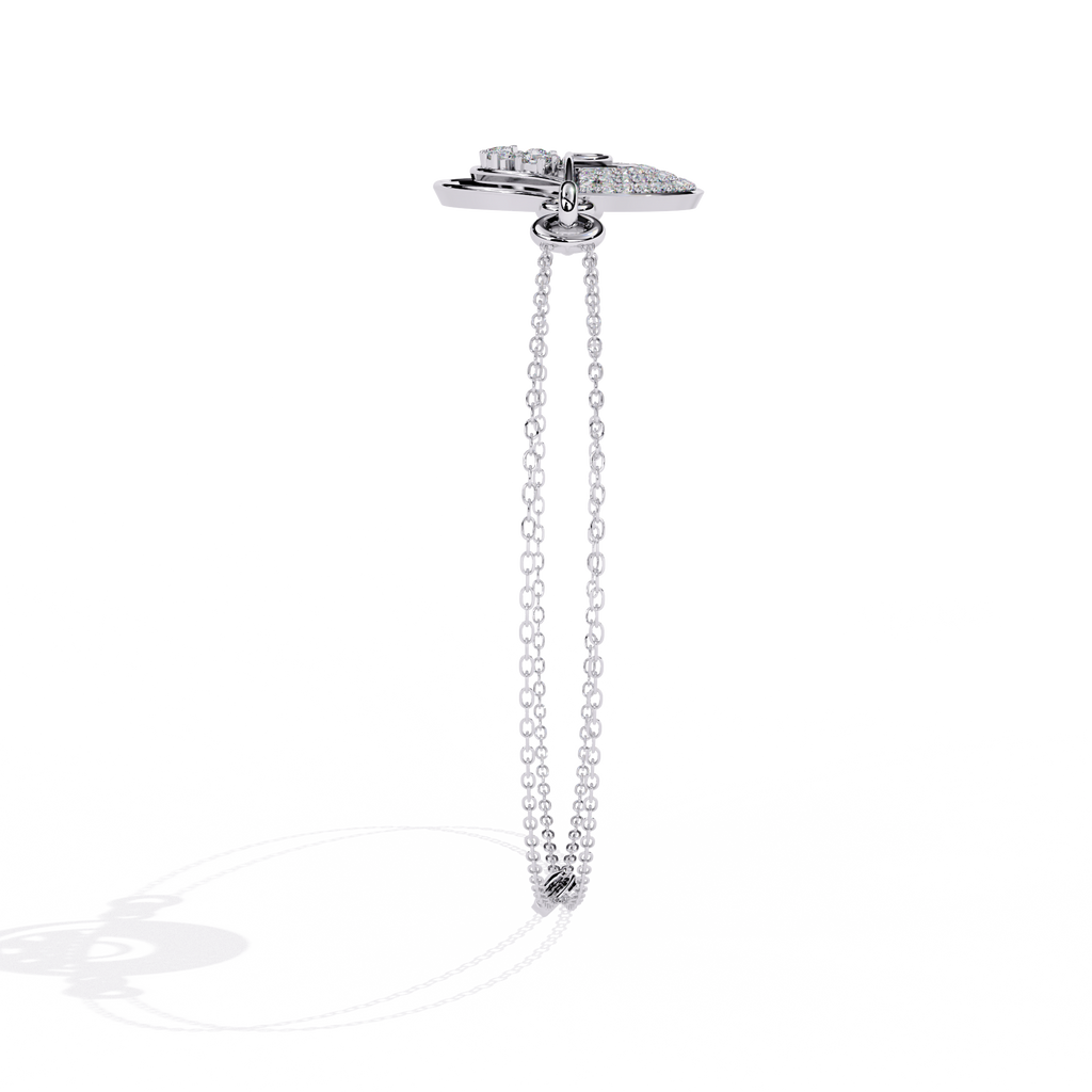 Stellar Target Diamond Simulant Bracelet Jewelry By Azuni & Company