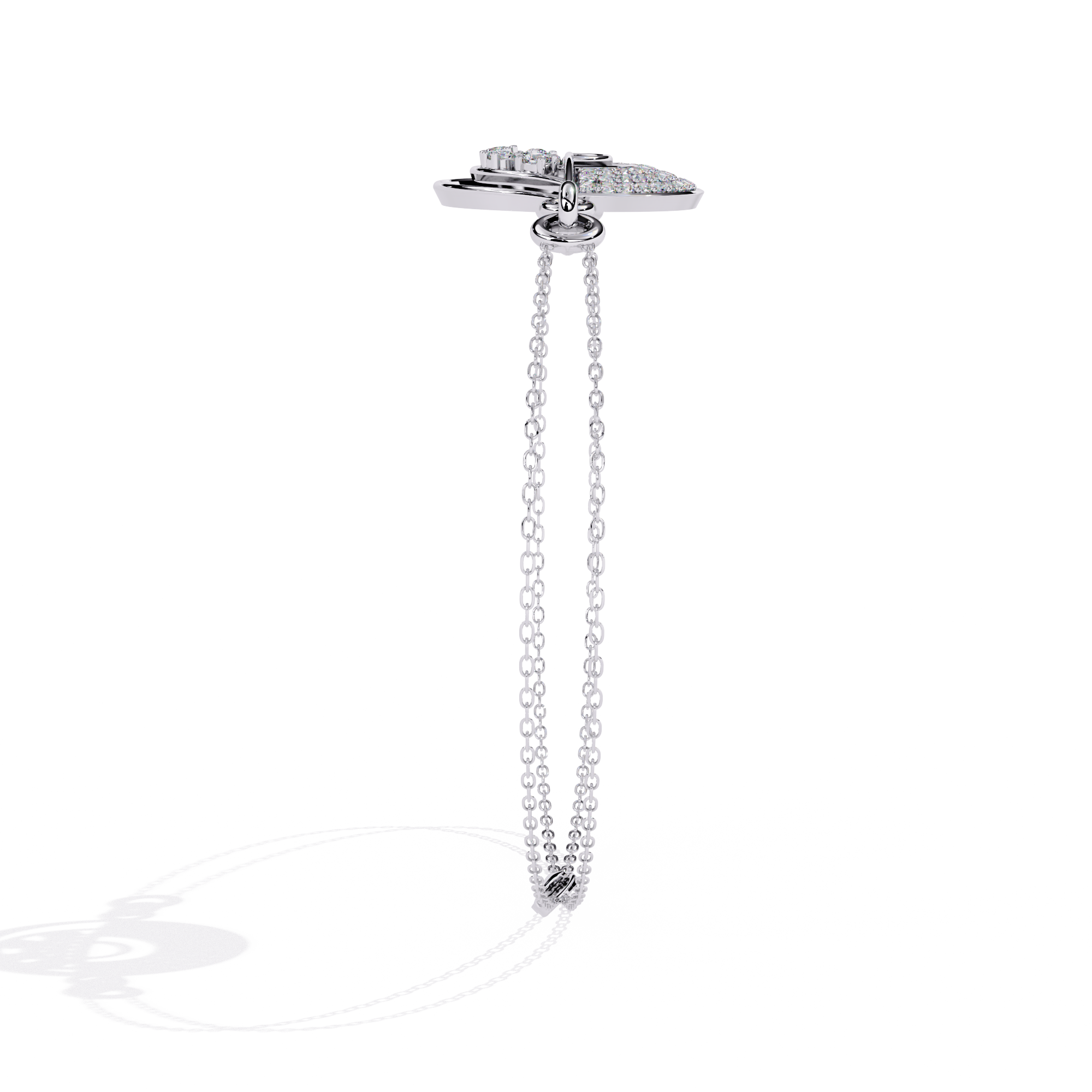 Stellar Target Diamond Simulant Bracelet Jewelry By Azuni & Company