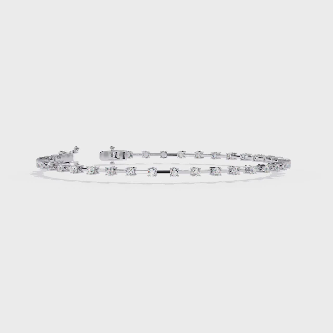 Elegant Sterling Silver & CZ Tennis Bracelet | Classic Sparkle Jewelry By Azuni & Company