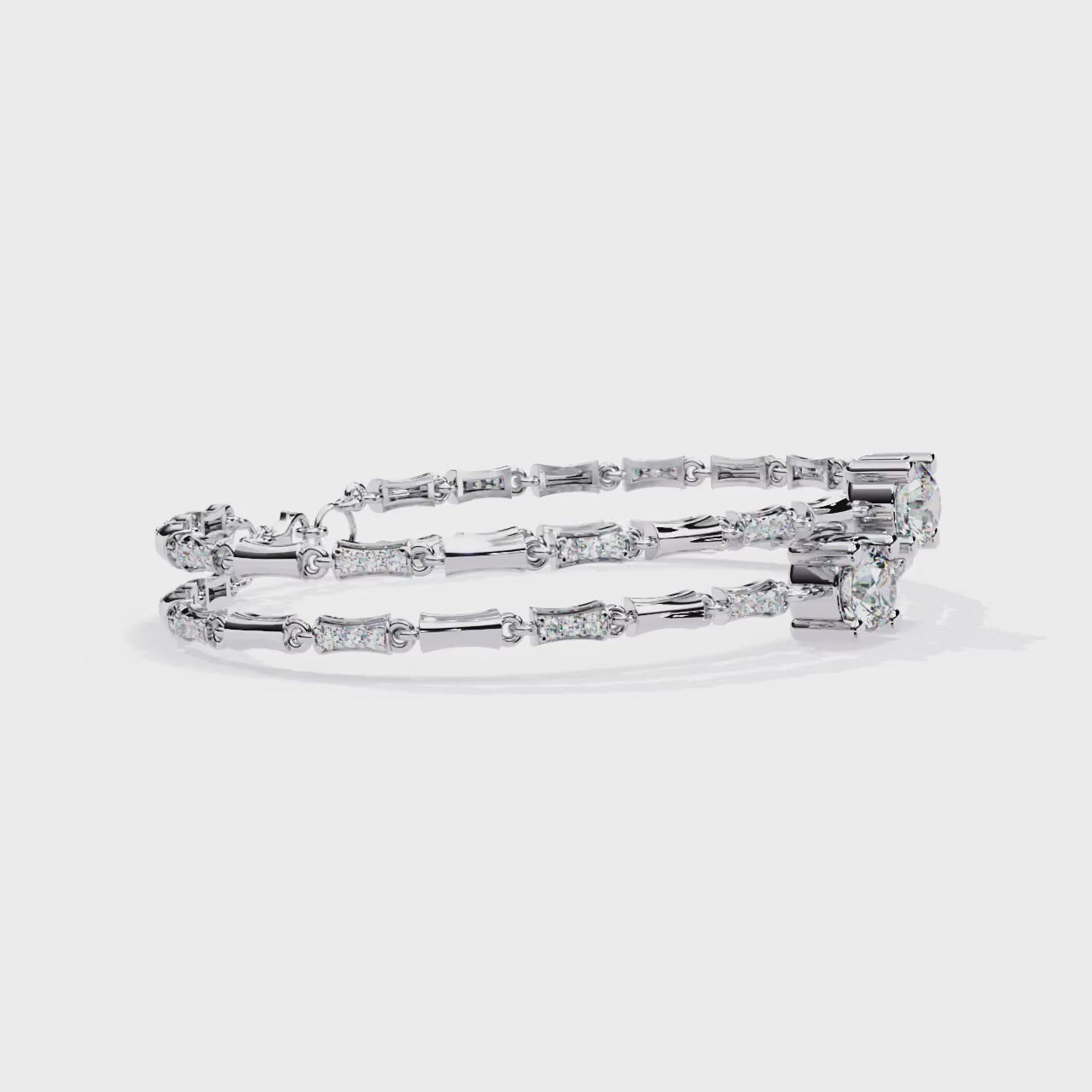 Dazzling Oval CZ Tennis Bracelet in Sterling Silver Jewelry By Azuni & Company